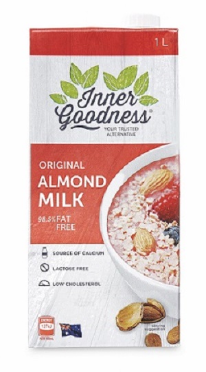 Inner Goodness Aldi almond milk